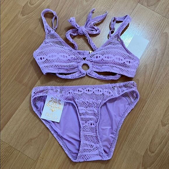 BECCA Other - Crochet Bikini Set